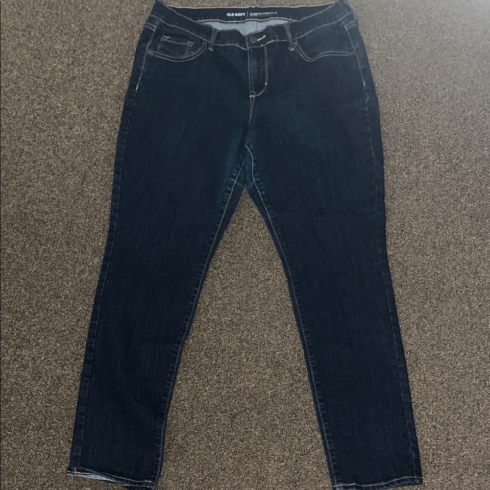 Old Navy Women's Dark Indigo Skinny Jeans